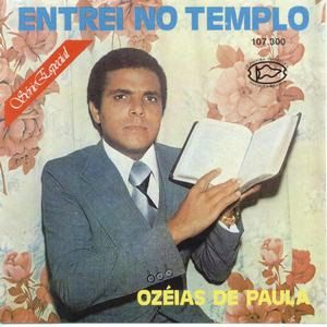 Portada del álbum Entrei No Templo de Ozeias de Paula