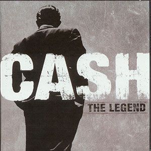 Portada del álbum Johnny Cash The Legend de Johnny Cash