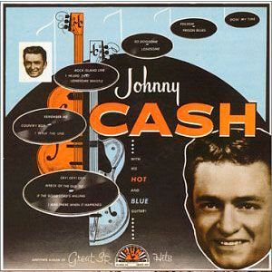 Portada de Johnny Cash With His Hot and Blue Guitar de Johnny Cash