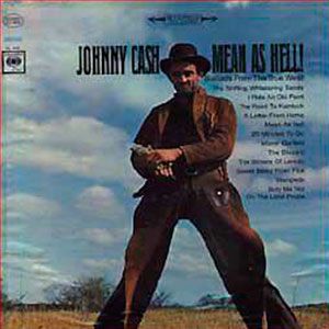 Portada de Mean as Hell de Johnny Cash