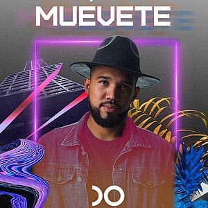 Portada del álbum Muévete de David Ordoñez