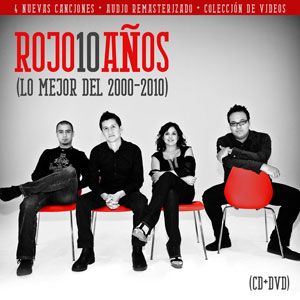 Portada del álbum Rojo 10 Años de Grupo Rojo