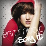 Portada de Say It de Britt Nicole