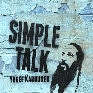 Portada del álbum Simple Talk de Yosef Karduner